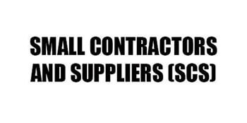 Small Contractors abd Suppliers badge