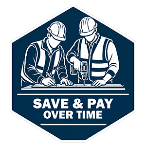 Save and Pay badge