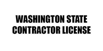 Washington state Contractor badge